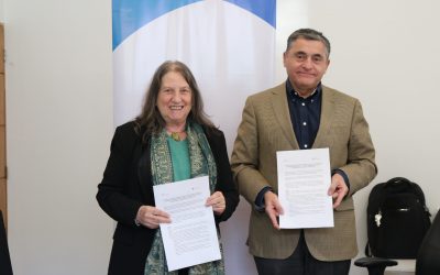 Barrancas firma convenio de colaboración con escuela de Psicología Usach
