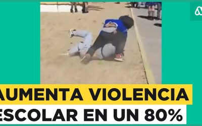 Aumenta violencia escolar: 80% más que antes de la pandemia